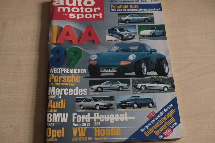 Auto Motor und Sport 19/1989